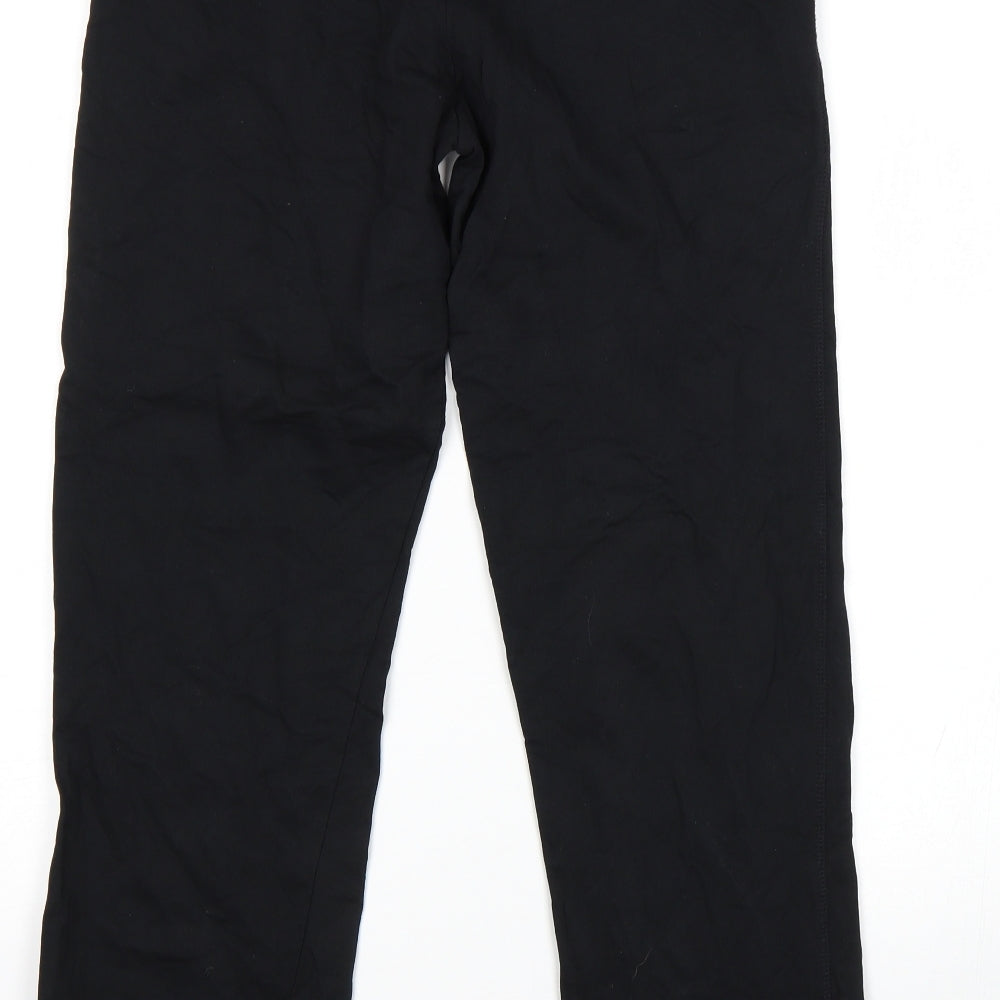 George Womens Black Sweatpants Trousers Size 10 L28 in