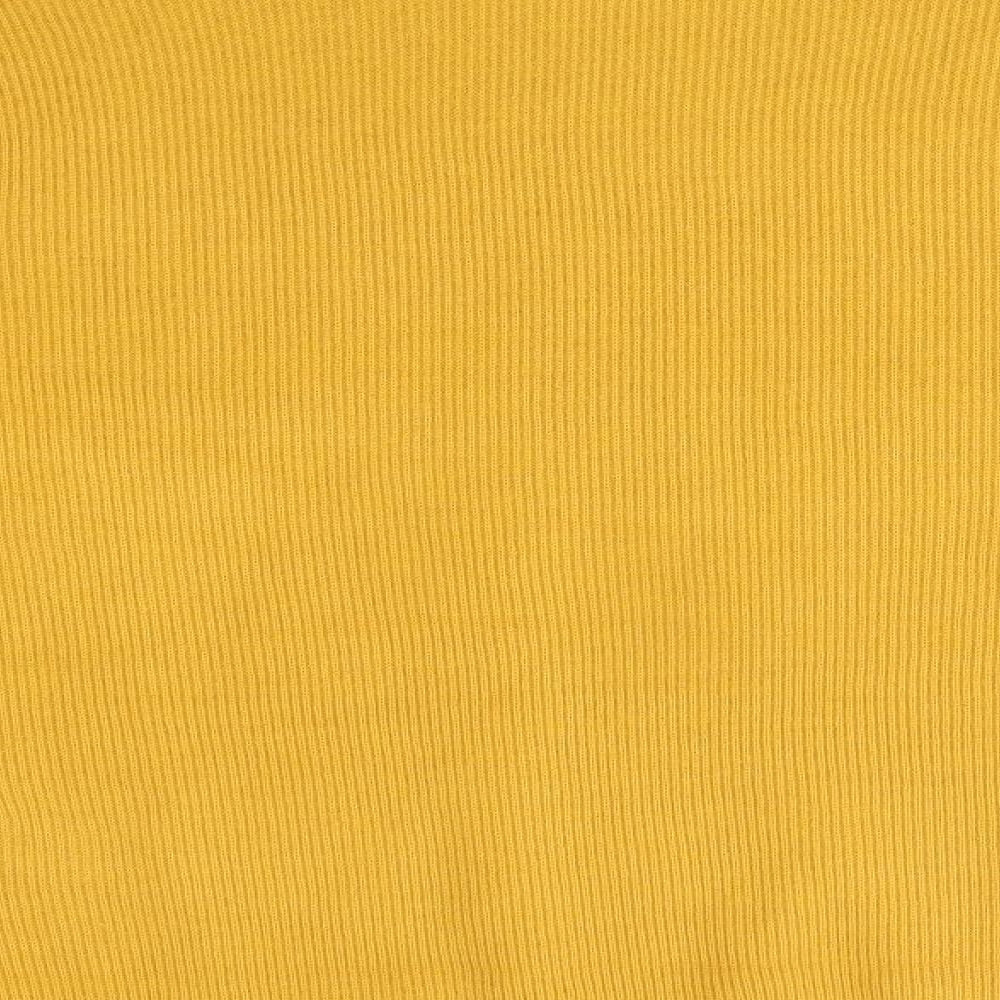 Mens UK Size L Topman Yellow Pullover Jumper