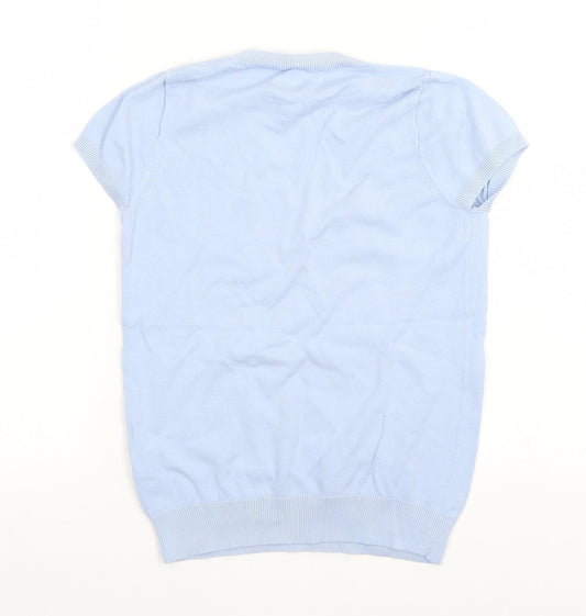 Preworn Mens Blue Full Zip Jumper Size S