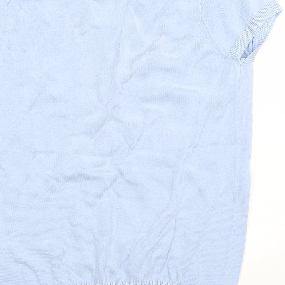 Preworn Mens Blue Full Zip Jumper Size S