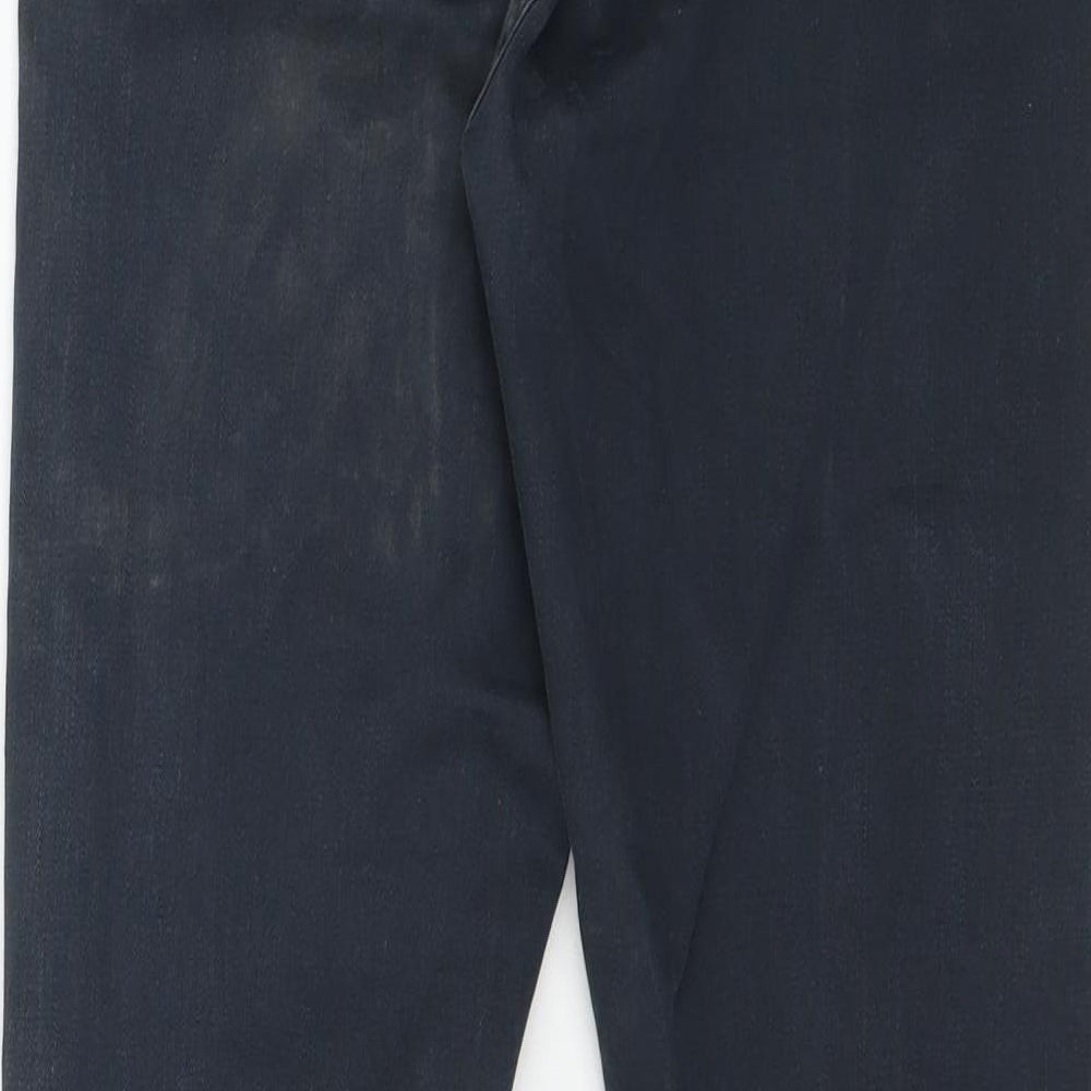 Denim Co. Womens Grey Denim Skinny Jeans Size 8 L29 in