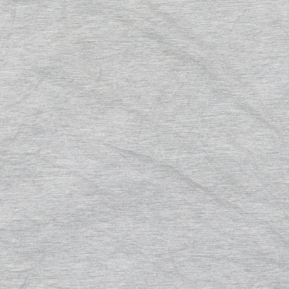 Womens UK Size S New Look Grey Basic T-Shirt