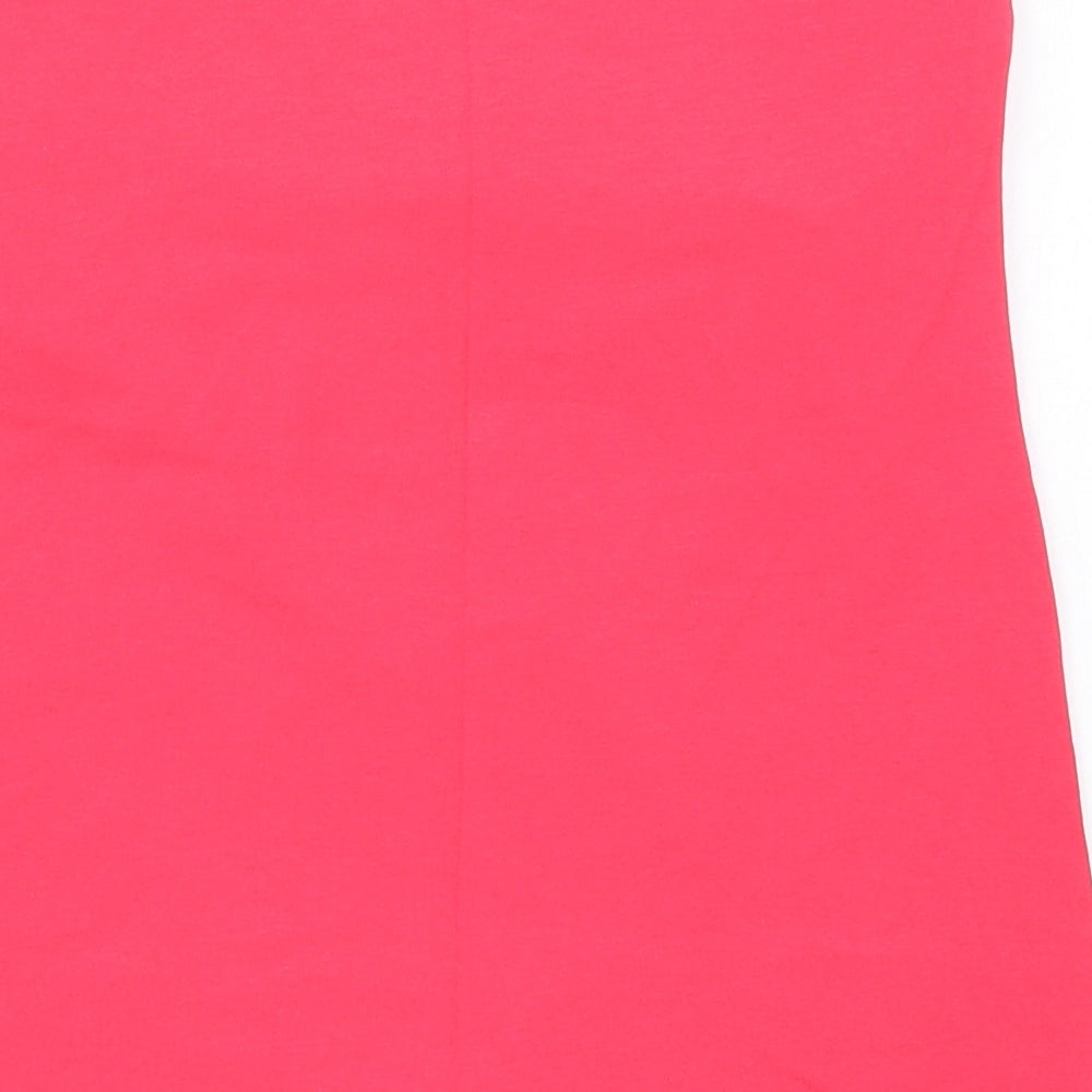 Papaya Womens Pink Basic Tank Size 12