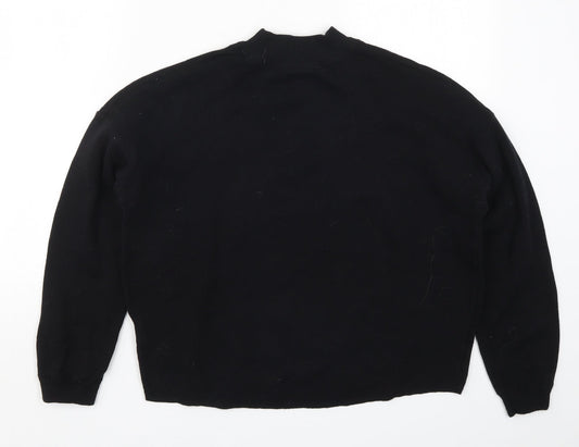 Womens UK Size S H&M Black Pullover Jumper