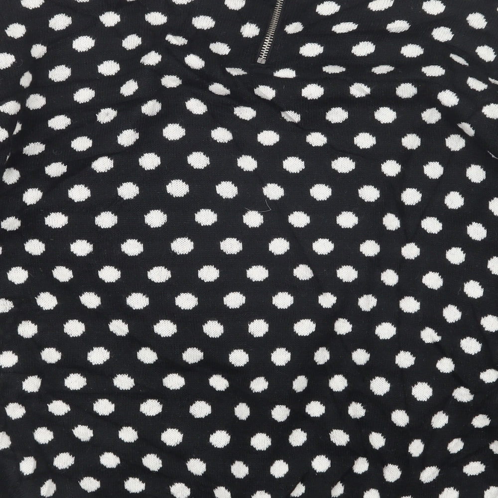 Womens UK Size S H&M Black Pullover Jumper