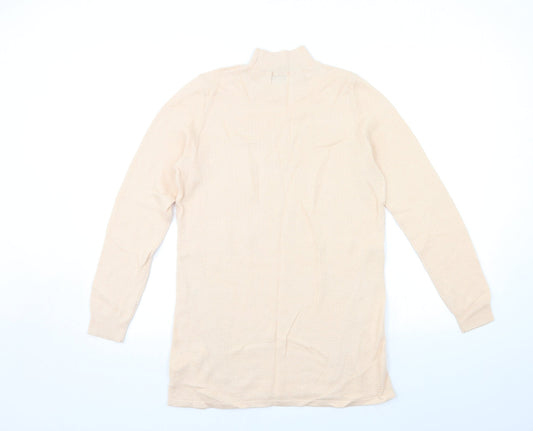 F&F Womens Pink Knit Pullover Jumper Size 8