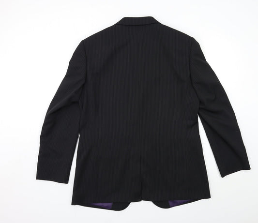 Mens UK Size 42 Taylor & Wright Regular Black Suit Jacket