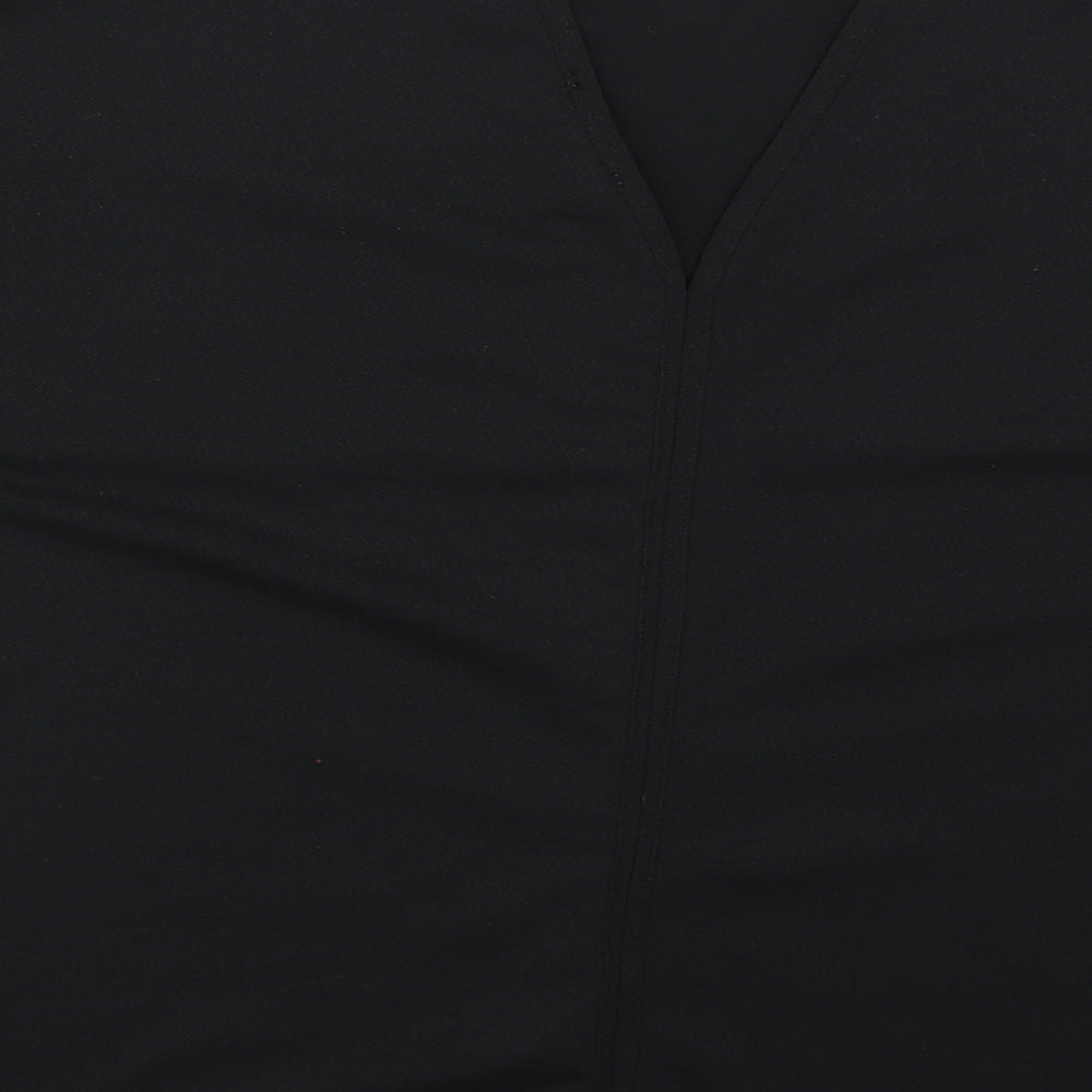 F&F Womens Black Basic Blouse Size 8