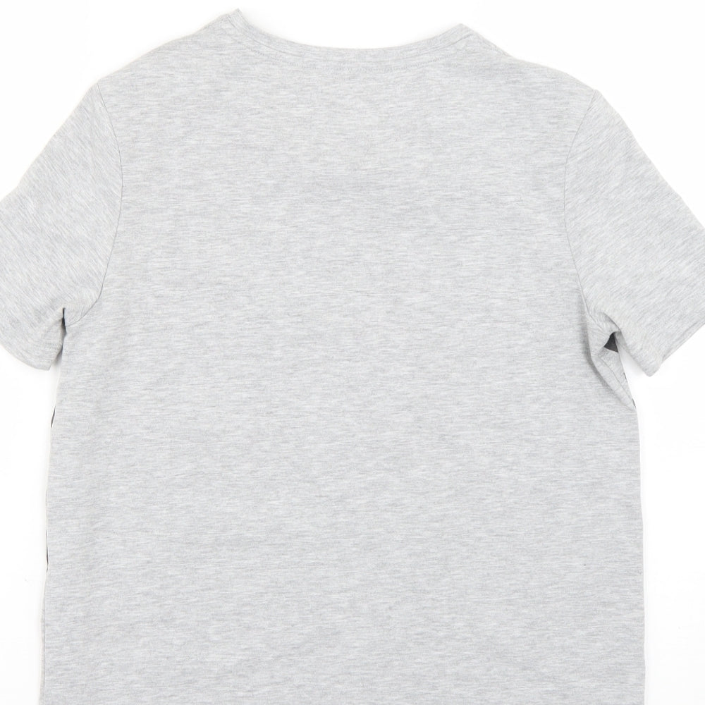Womens UK Size 8 TU Grey Basic T-Shirt