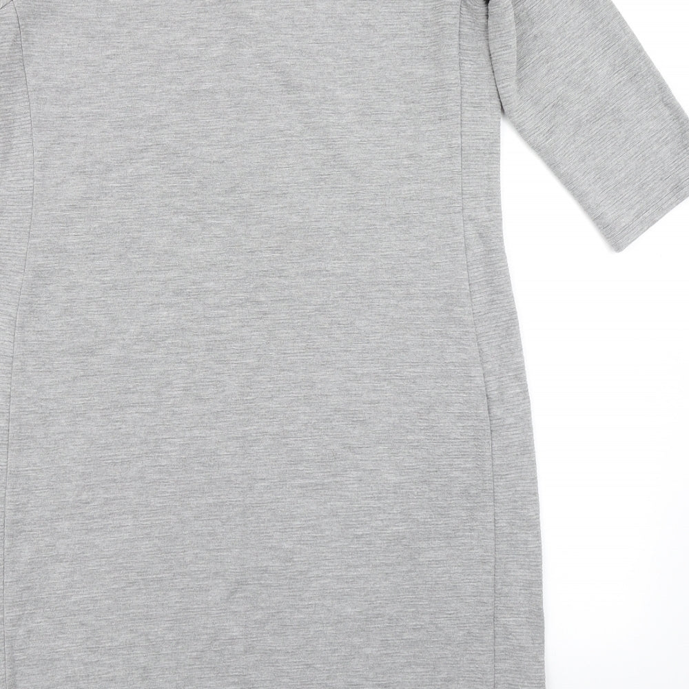 ESMARA Womens Grey A-Line Size 12