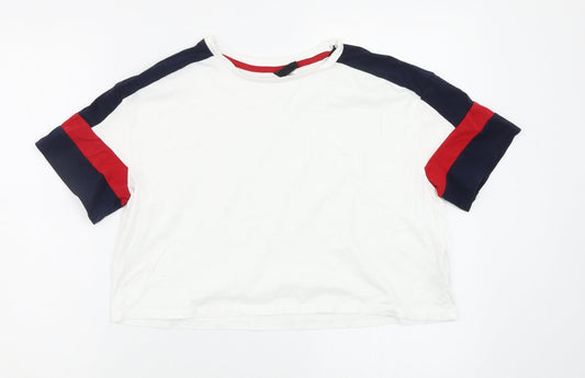 Divided by H&M Womens Multicoloured Basic T-Shirt Size M