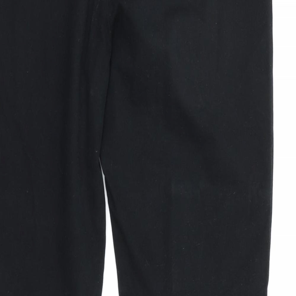 Womens UK Size 32 in camaieu Regular Fit Black Trousers