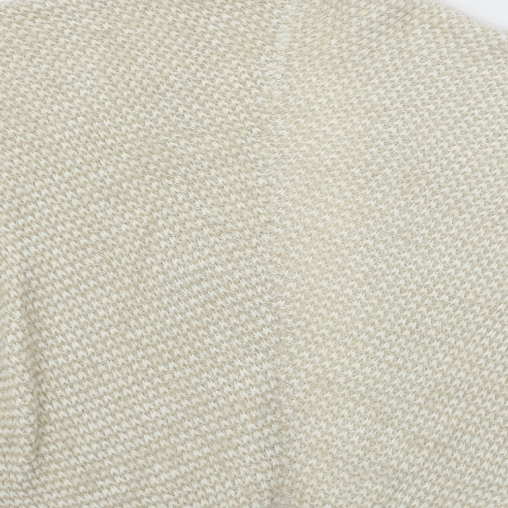 Womens UK Size S Select Ivory Cardigan Jumper