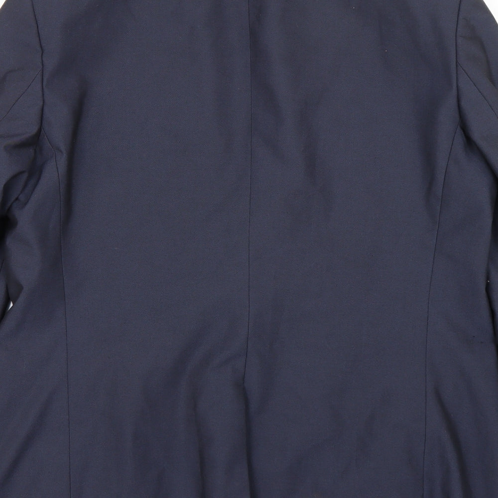 Mens UK Size 42 Burton Regular Blue Suit Jacket