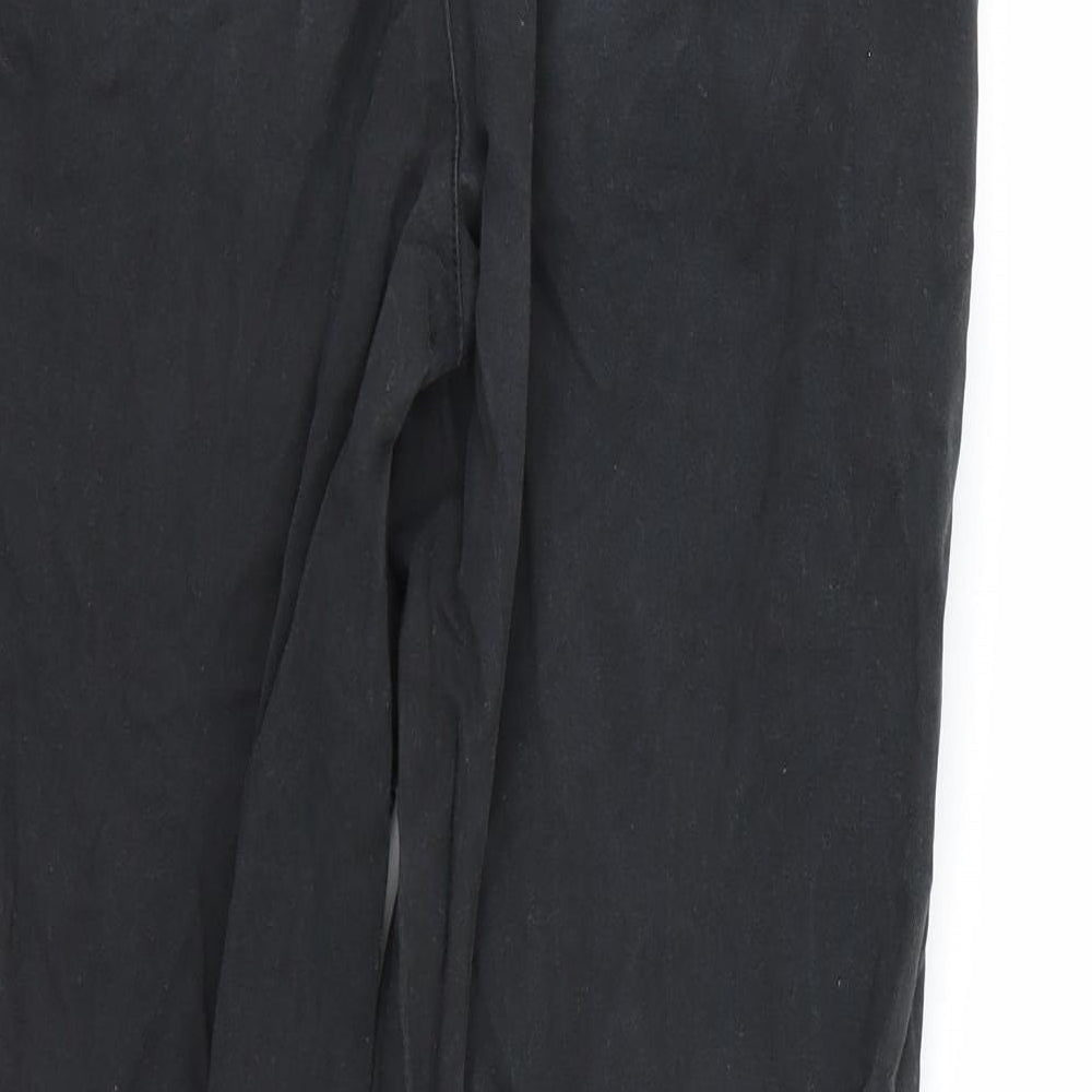 Red Herring Womens Black Trousers Size 34 L26 in