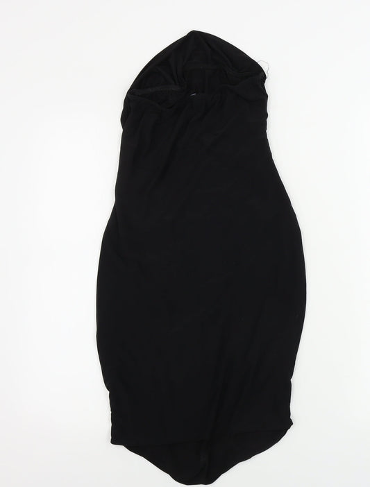 PRETTYLITTLETHING Womens Black Bodycon Size 14