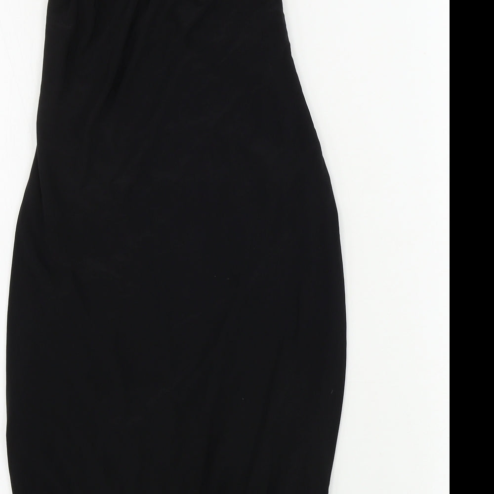PRETTYLITTLETHING Womens Black Bodycon Size 14