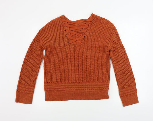 NEXT Womens Brown Pullover Jumper Size S
