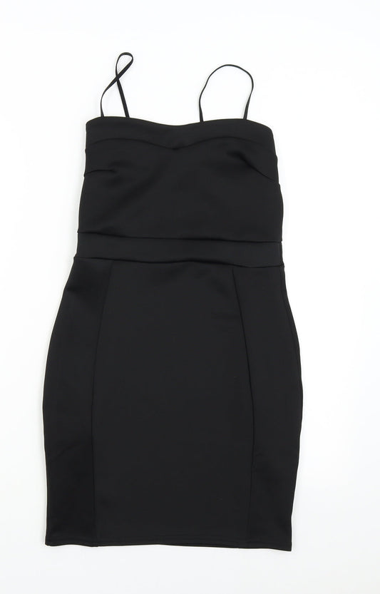 Daisy Street Womens Black Bodycon Size M