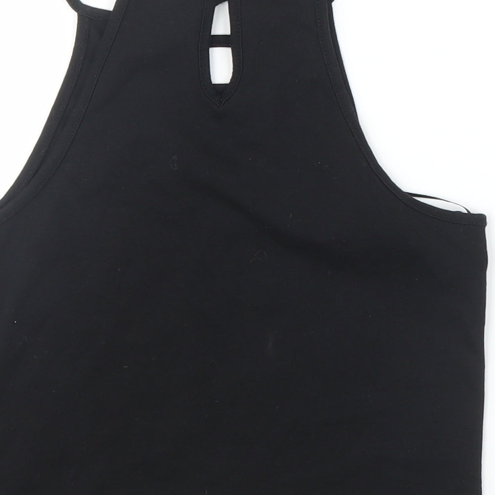 Womens UK Size 8 Select Black Camisole Blouse