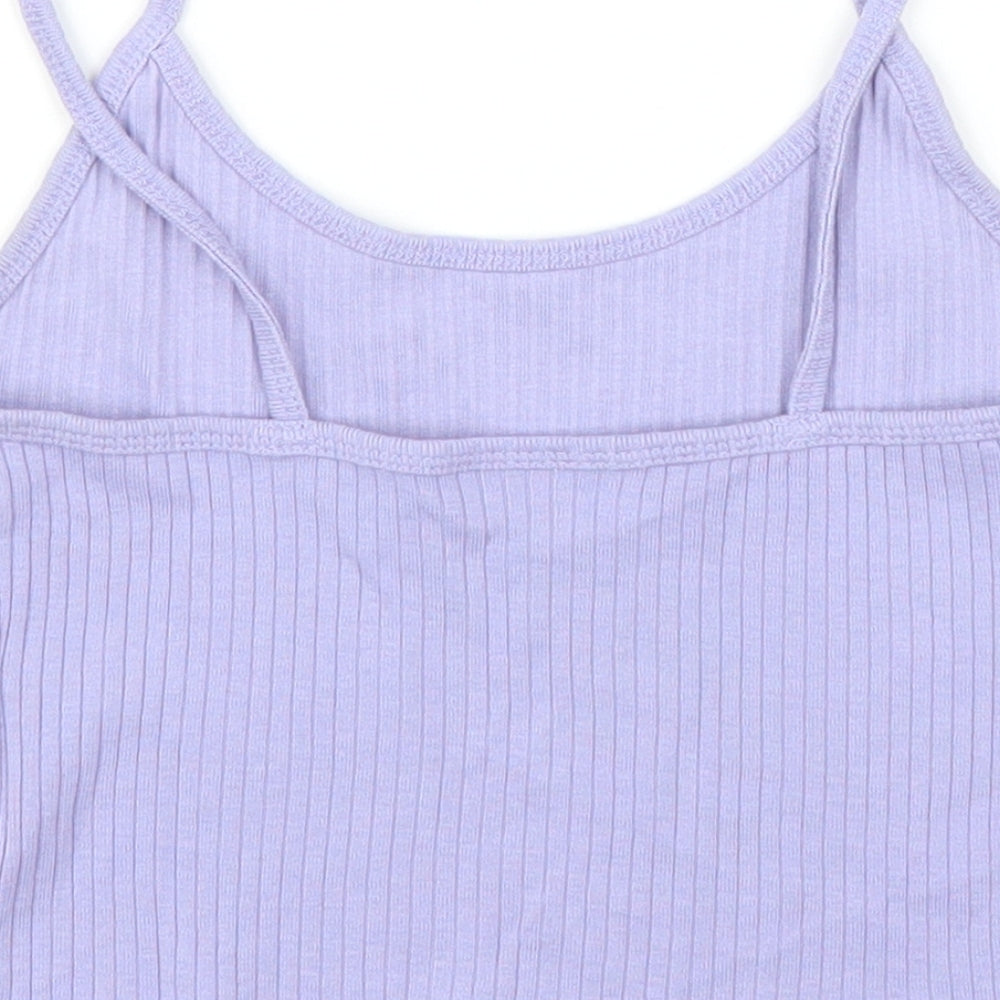 Topshop Womens Purple Camisole Blouse Size 6