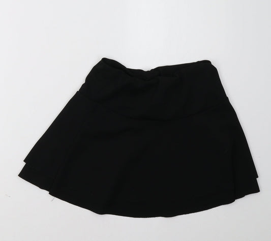 SheIn Womens Black A-Line Skirt Size 6