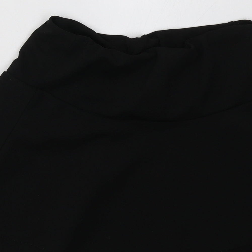 SheIn Womens Black A-Line Skirt Size 6