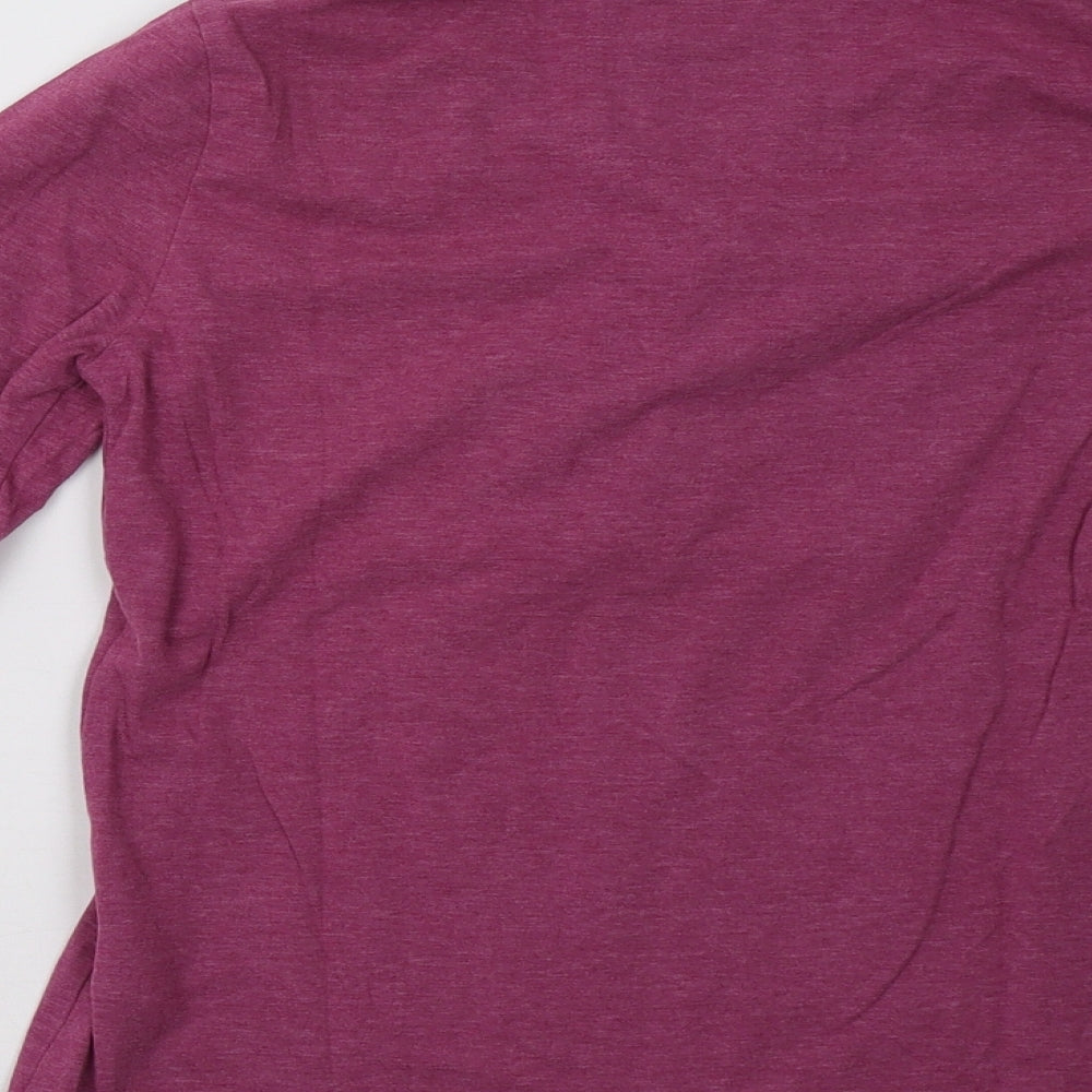 Womens UK Size 2XS Marks and Spencer Purple Pullover Sweatshirt