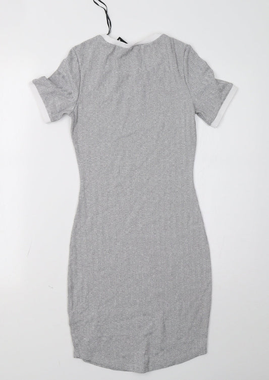 H&M Womens Grey Bodycon Size 4