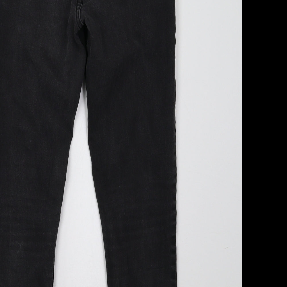 New Look Womens Black Denim Skinny Jeans Size 10 L27 in