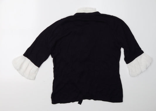 Womens UK Size 14 Marks and Spencer Purple Pullover Sweatshirt