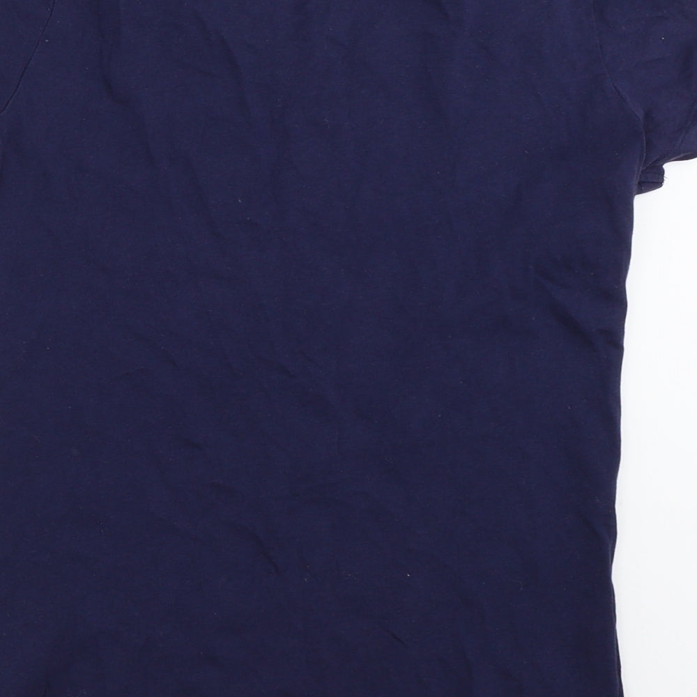 Primark Womens Blue Solid Top Pyjama Top Size 6