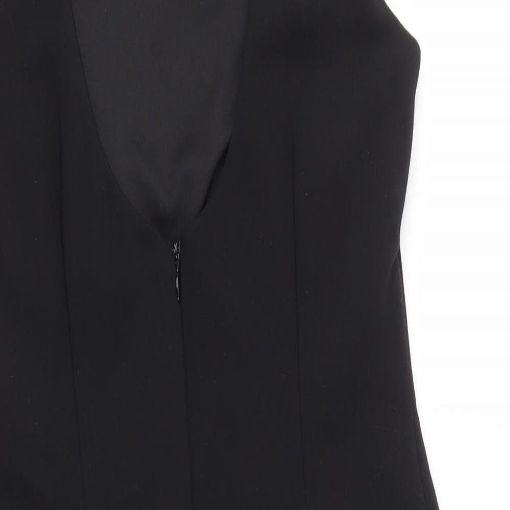 Zara Womens Black Pencil Dress Size S
