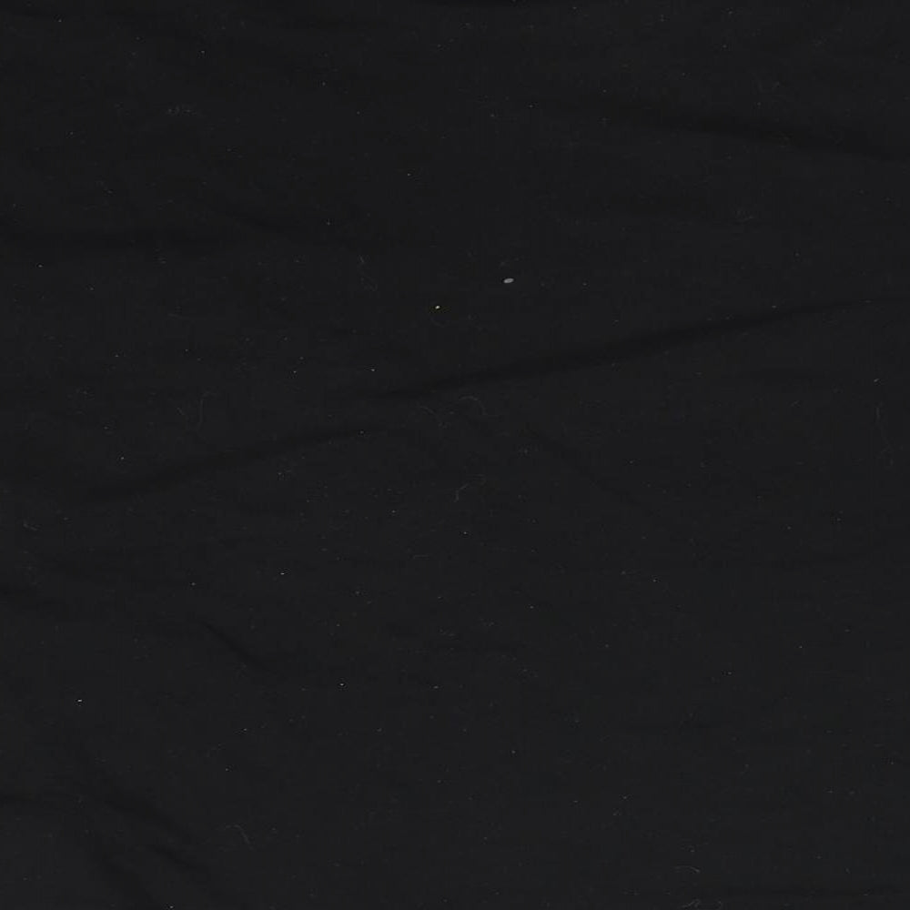 Womens UK Size 6 Divided Black Basic T-Shirt