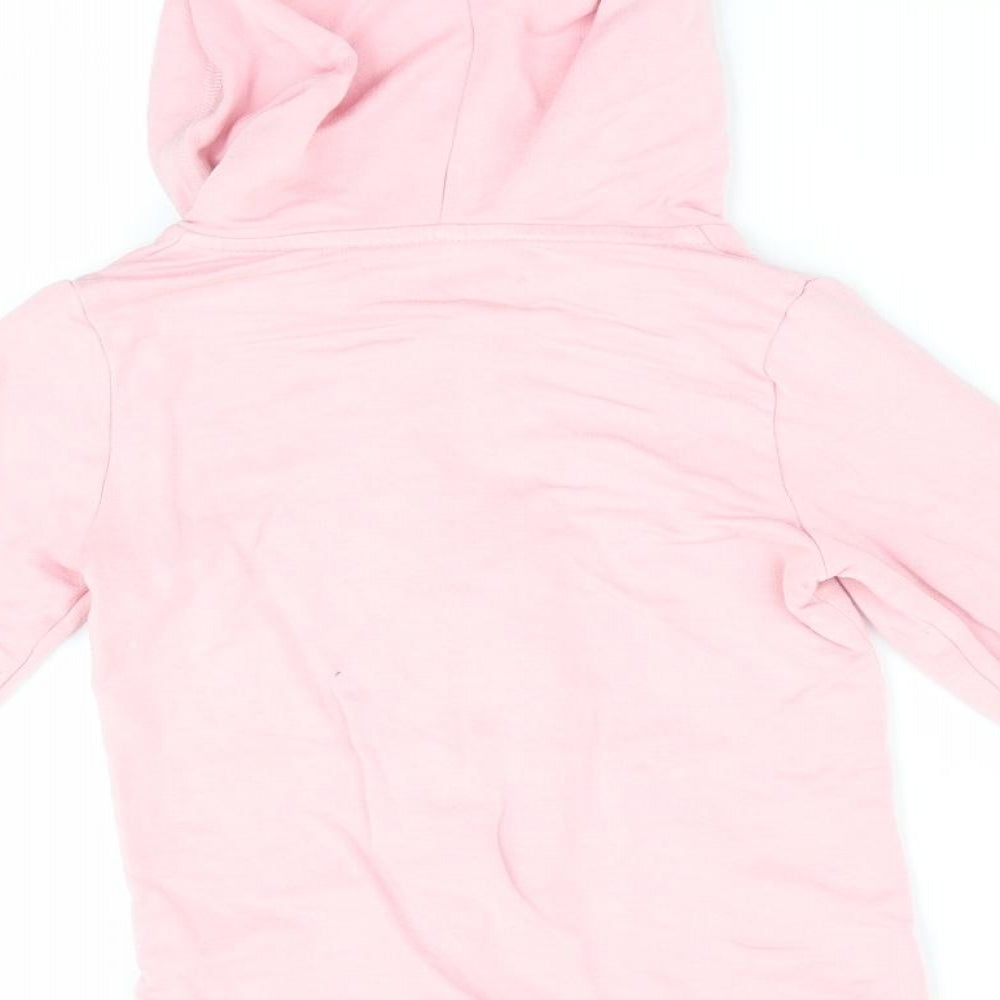 Pineapple Girls Pink Full Zip Hoodie Size 4 Years - Class of 7G