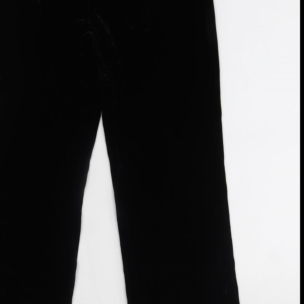 Womens UK Size 12 Principles Regular Fit Black Trousers
