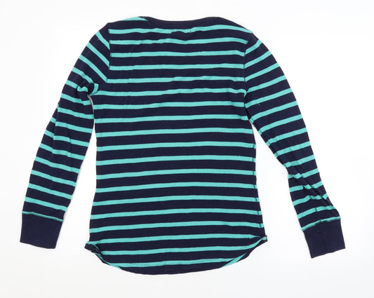 Gap Mens Blue Striped Pullover Jumper Size M