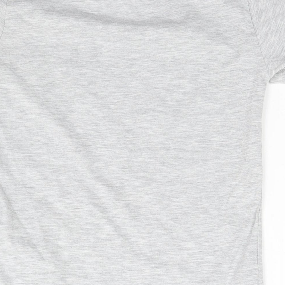 H&M Girls Grey Basic T-Shirt Size 7-8 Years - Just Spin, Fidget Spinner