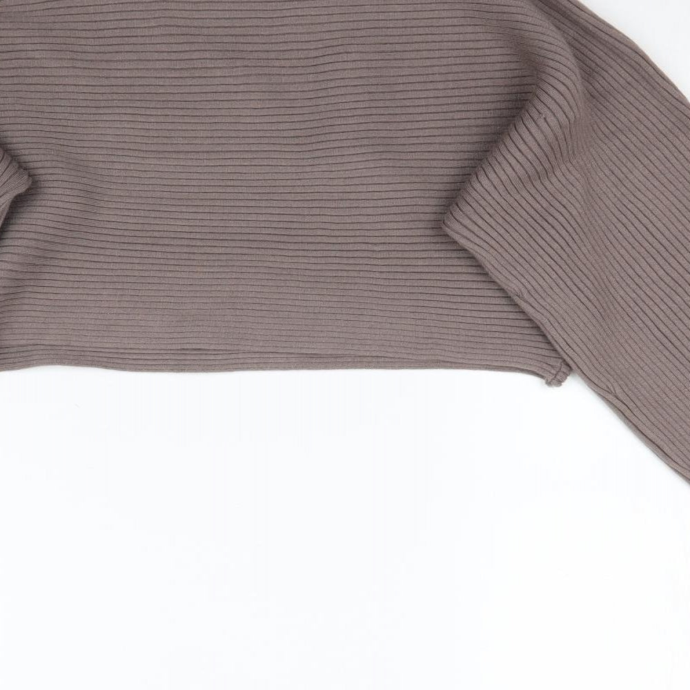 Womens UK Size S New Look Grey Pullover Jumper