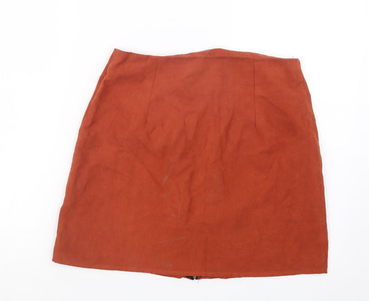 Atmosphere Womens Orange   Straight & Pencil Skirt Size 12