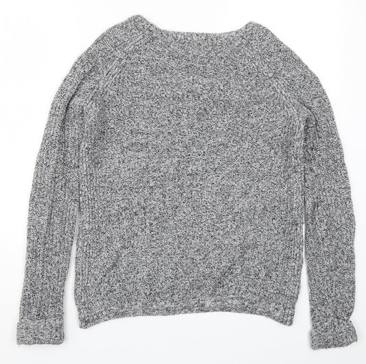 Womens UK Size 8 NEXT Grey Pullover Jumper