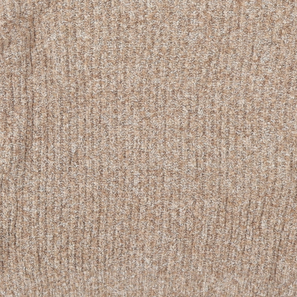 Primark Womens Beige Knit Pullover Jumper Size 14