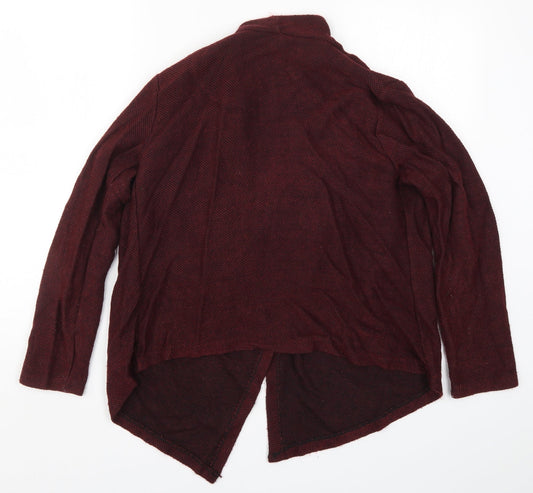 Womens UK Size 12 New Look Red Cardigan Jumper