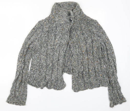 Womens UK Size 18 Soon Grey Cardigan Jumper