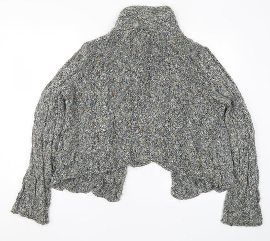 Womens UK Size 18 Soon Grey Cardigan Jumper
