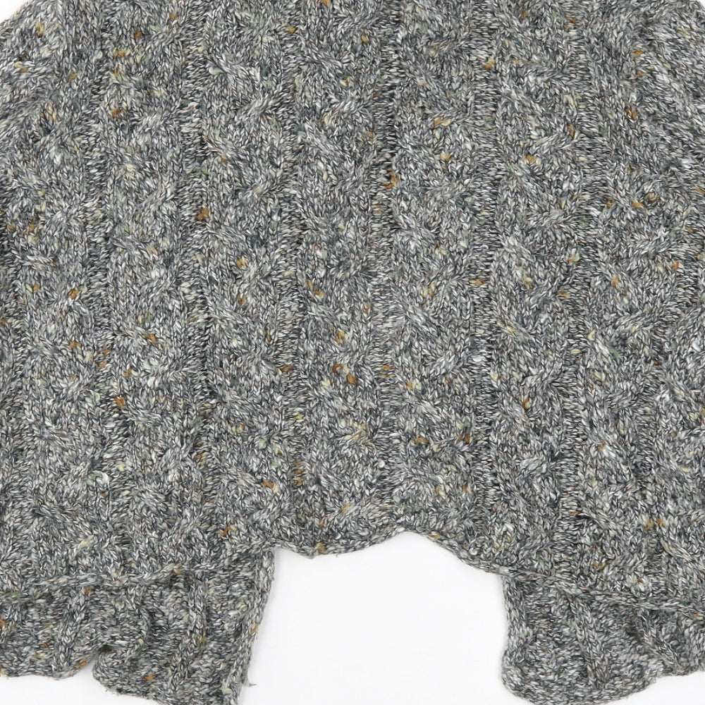 Womens UK Size 18 Soon Grey Cardigan Jumper