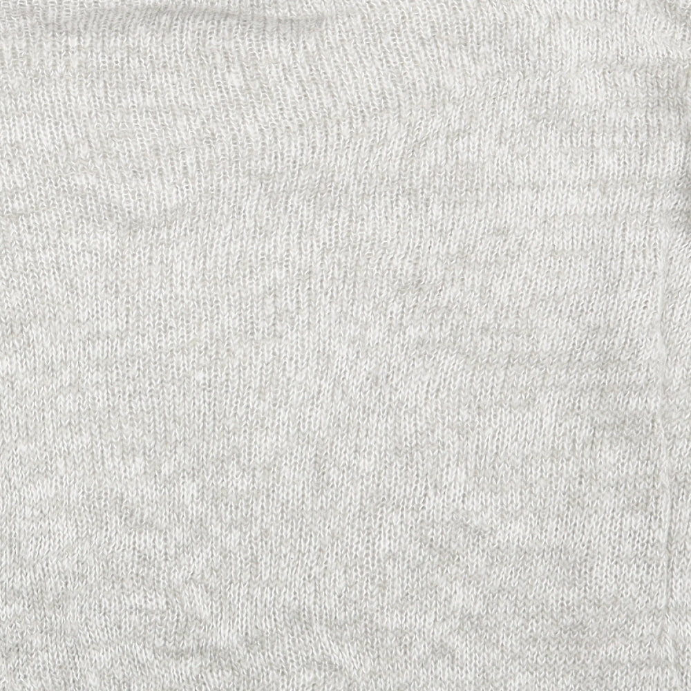 Womens UK Size S New Look Grey Pullover Jumper