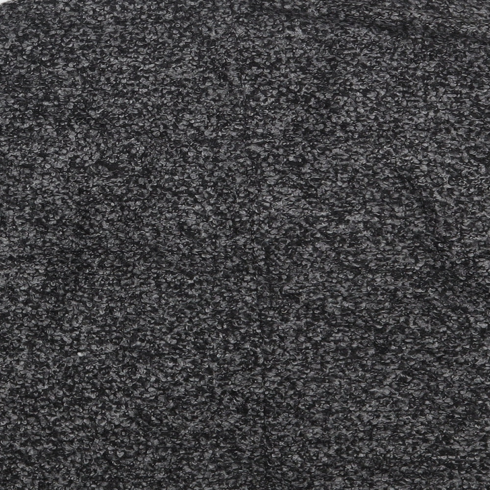 Womens UK Size XS H&M Black Wrap Jumper