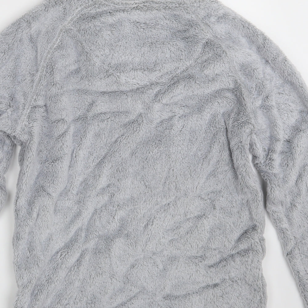 Brand and care label for Tu women’s grey jumper, size M, - sleep wear