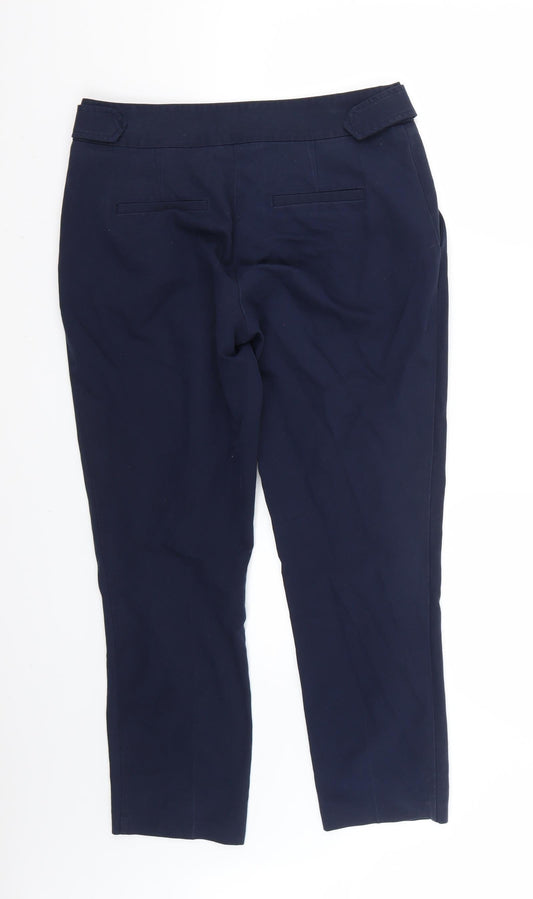 Womens UK Size 10 Dorothy Perkins Regular Fit Blue Trousers